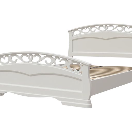 Кровать «Грация-1», белая